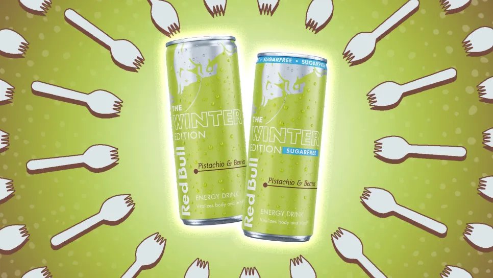 Red Bull Winter Edition Pistachio & Berries
