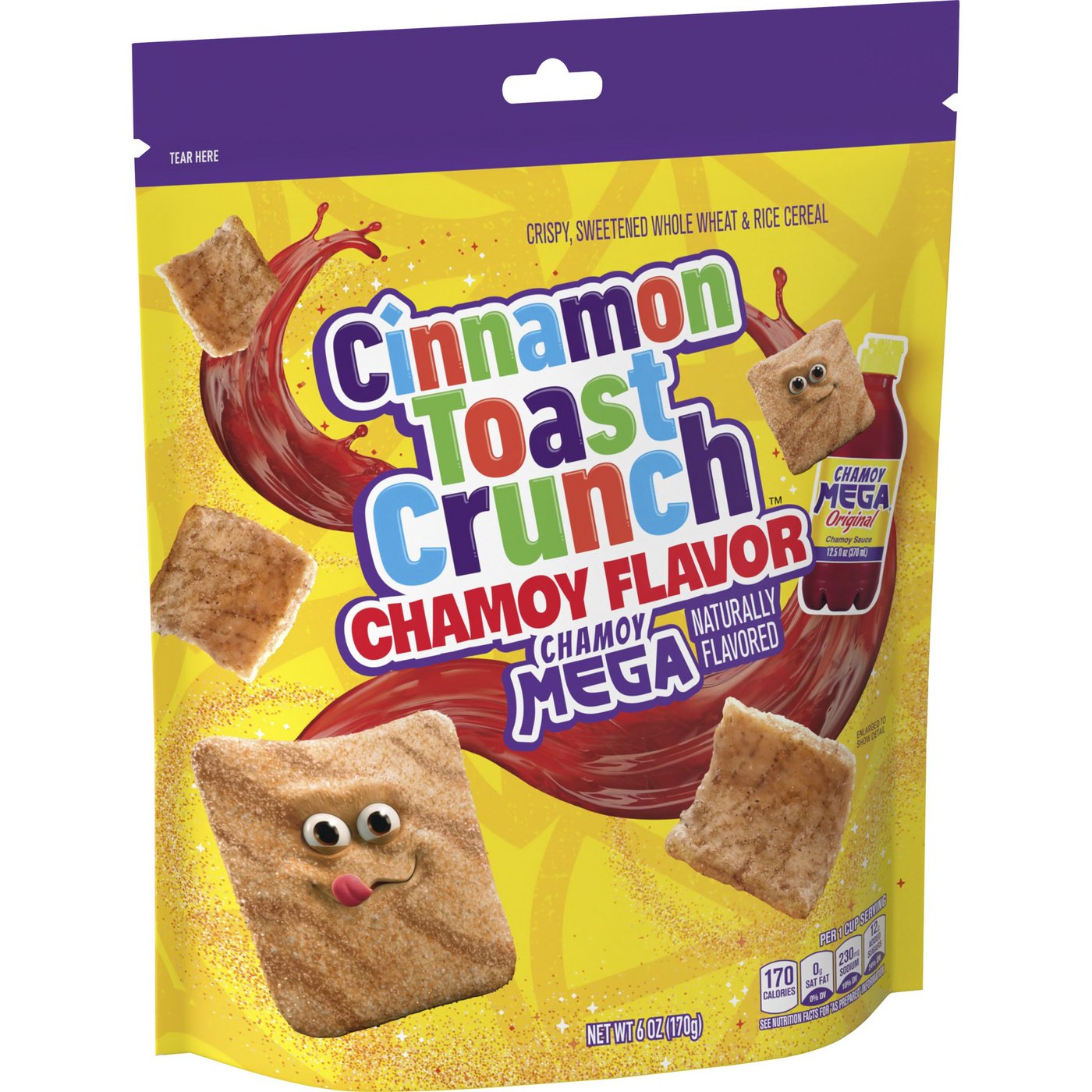 Cinnamon Toast Crunch × Chamoy Mega Chamoy Flavor Cereal