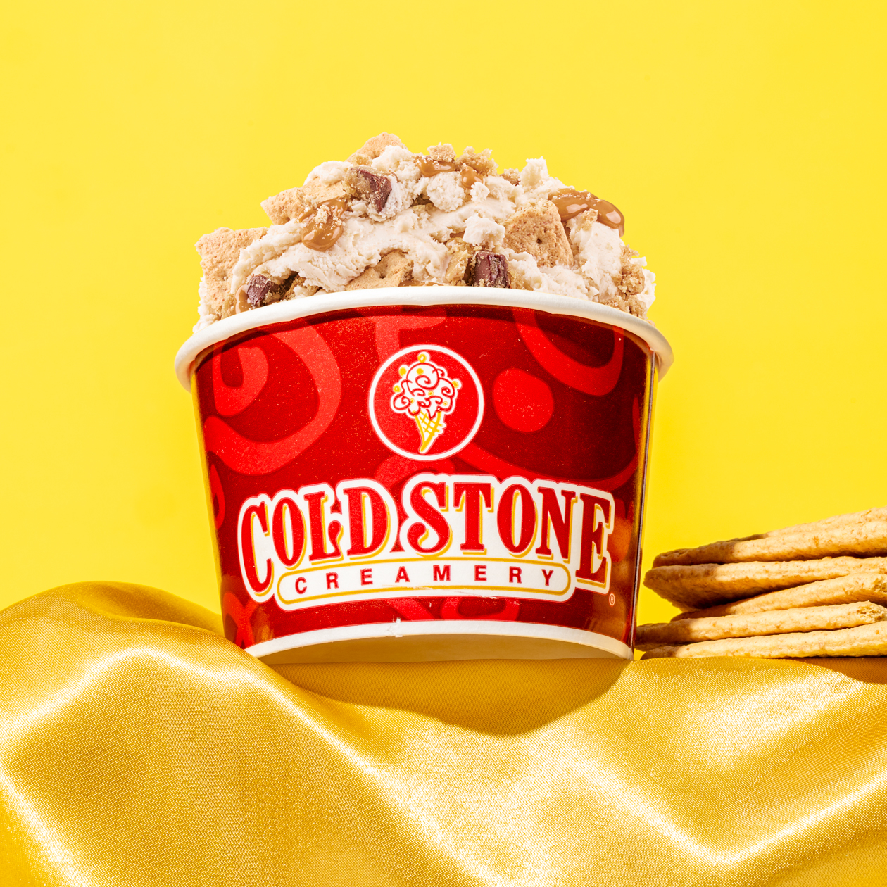 Cold Stone Creamery Fall Creations — JELL-O Banana + HONEY MAID Graham