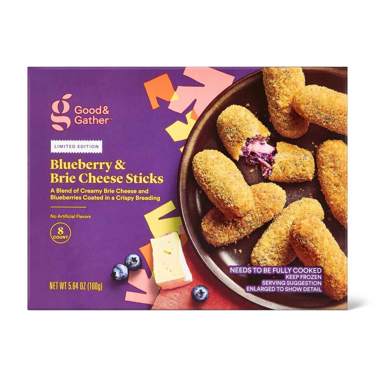 Good & Gather Limited Edition Blueberry & Brie Cheese Sticks